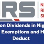 WHT On Dividends In Nigeria